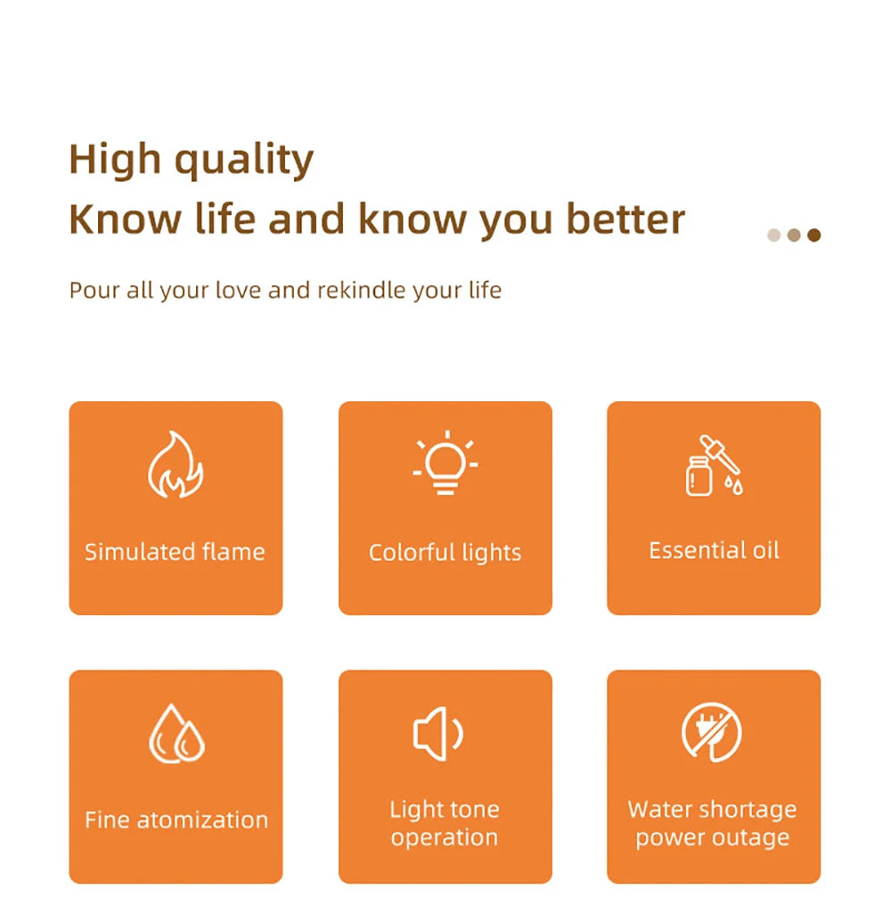 Flame Aroma Diffuser