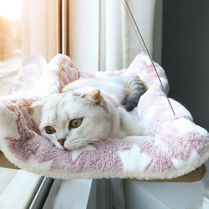 Hanging Cat Hammock - Window Seat Bed for Cats