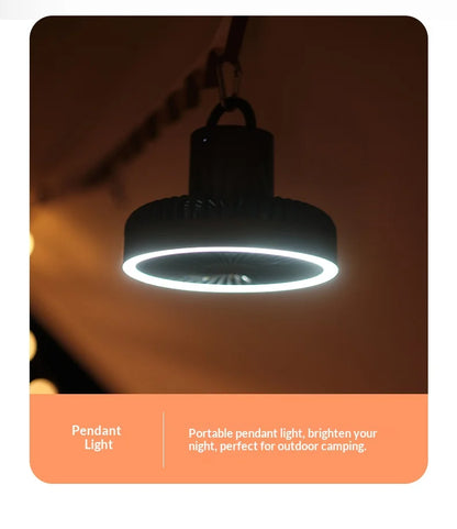 Camping Fan - Rechargeable Tripod Stand Fan