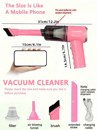 Cordless Handheld Vacuum Cleaner - Rechargeable