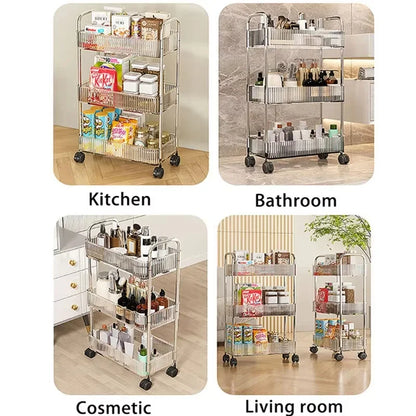 Rolling Multi-Tier Storage Cart