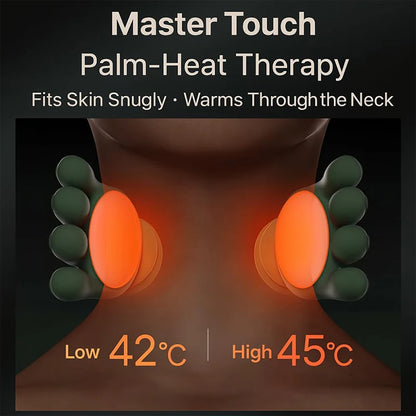 Neck & Shoulder Massager with Heat - Kneading Wrap