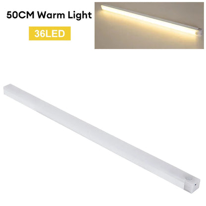 LED Motion Sensor Light - Rechargeable Smart Cabinet Lamp