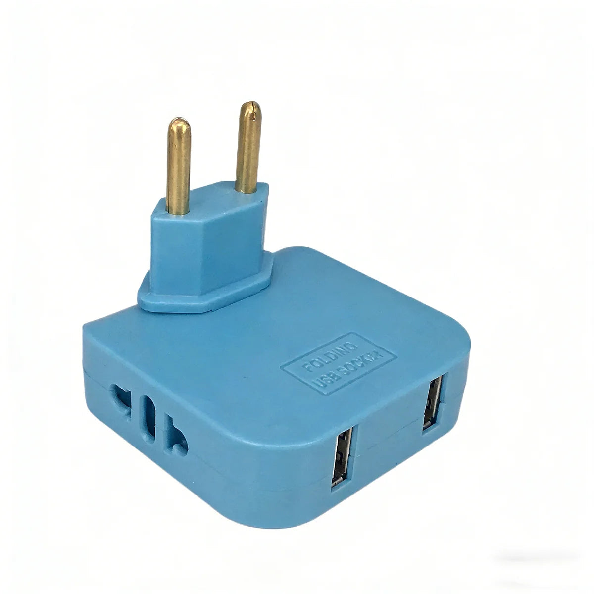 Travel Power Adapter - EU Plug USB Converter