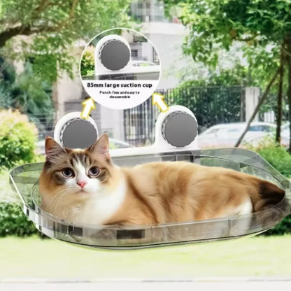 Hanging Cat Hammock - Window Seat Bed for Cats