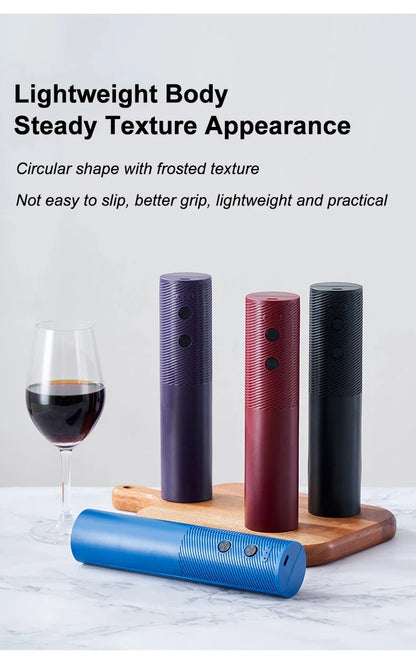 Electric Wine Bottle Opener - Rechargeable Corkscrew