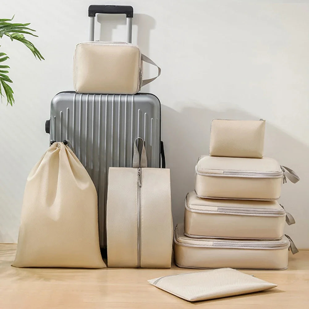 Compressible Travel Packing Cubes - Set of 6