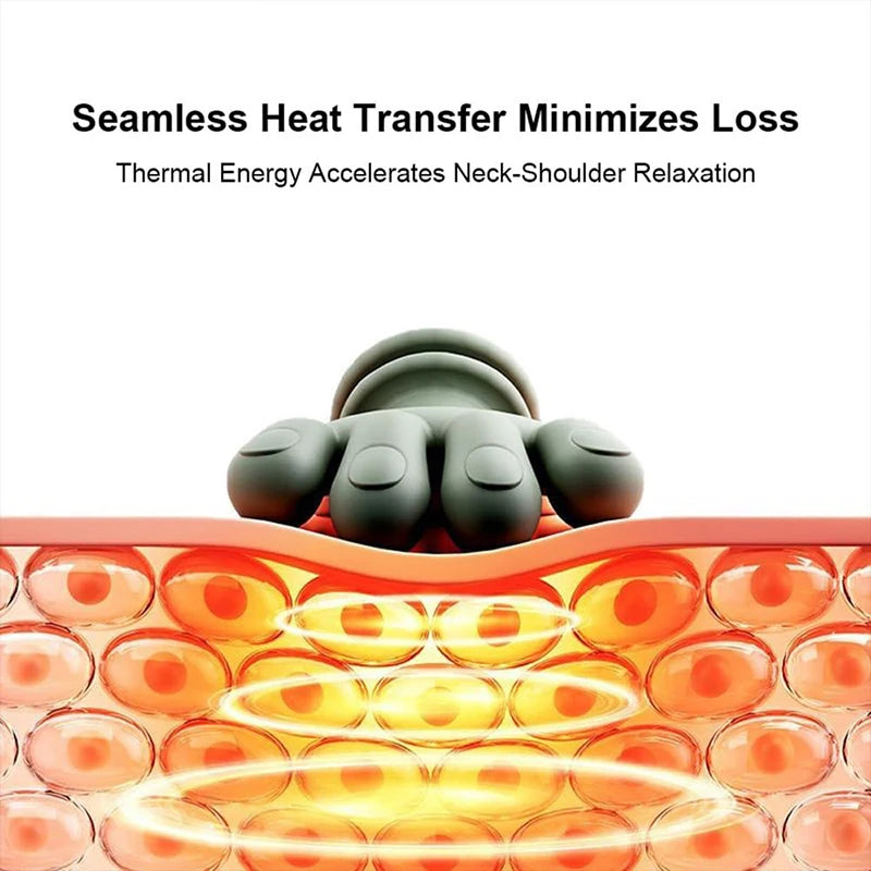 Neck & Shoulder Massager with Heat - Kneading Wrap