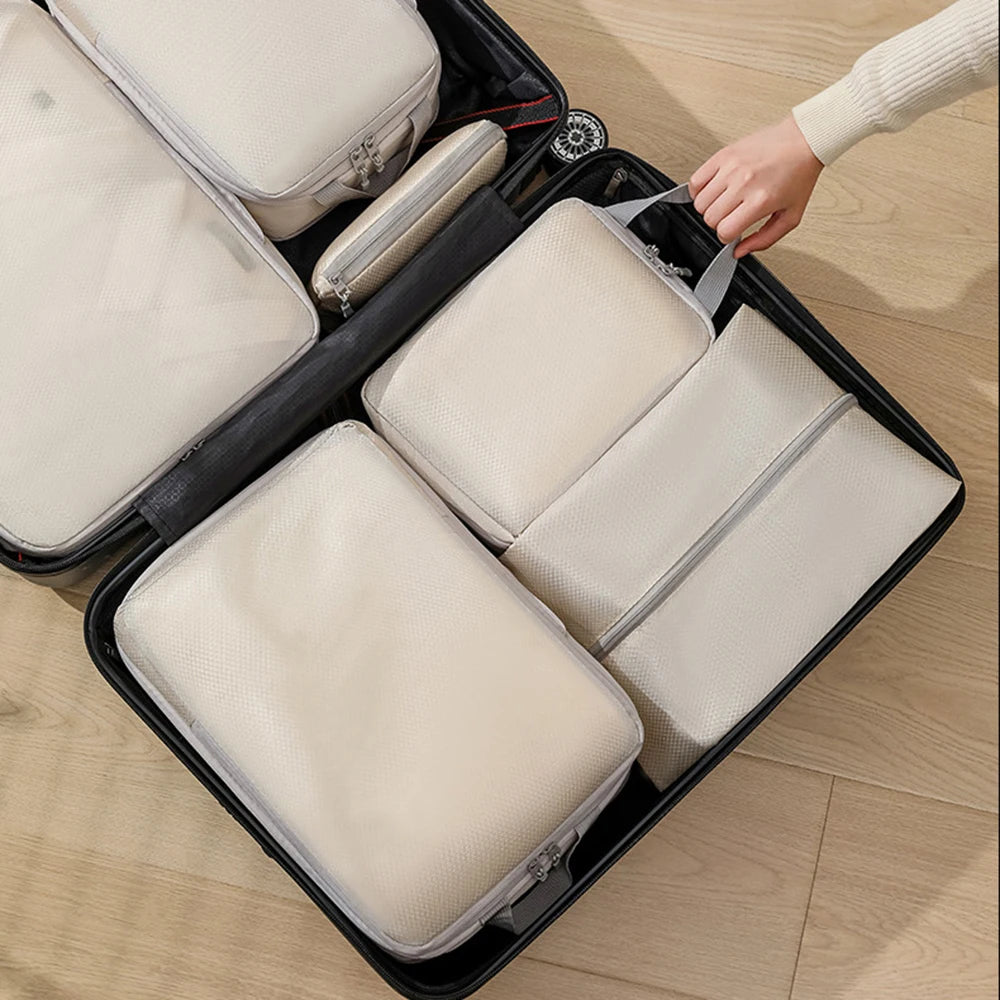 Compressible Travel Packing Cubes - Set of 6