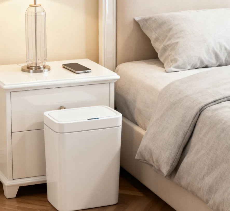 Touchless Sensor Trash Can - 15L Smart Bin