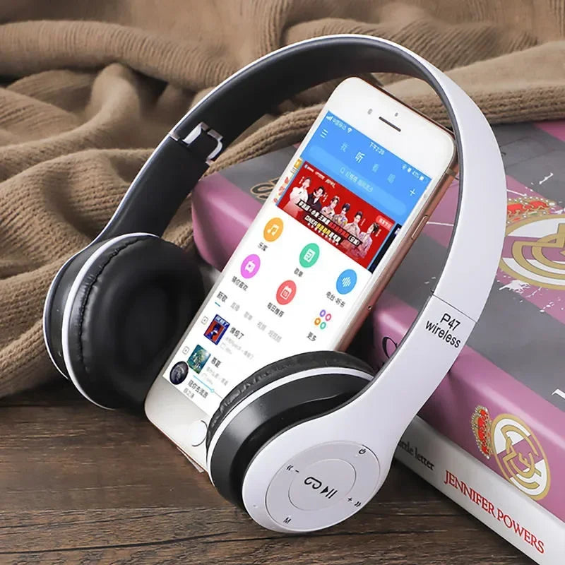 P47 Foldable Bluetooth Headphones
