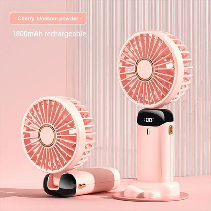 Handheld & Neck Fan - Rechargeable Bladeless Cooling Fan