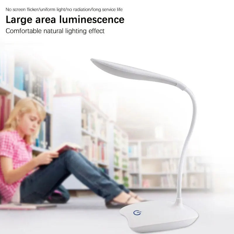 USB Rechargeable LED Desk Lamp