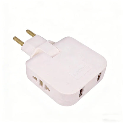 Travel Power Adapter - EU Plug USB Converter