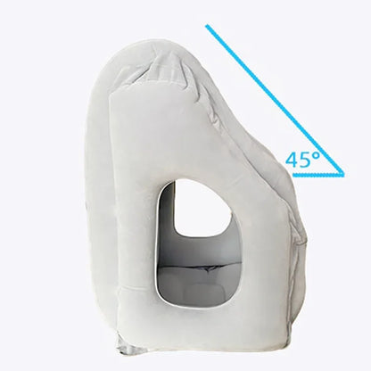 Inflatable Travel Pillow - Portable Neck & Chin Support