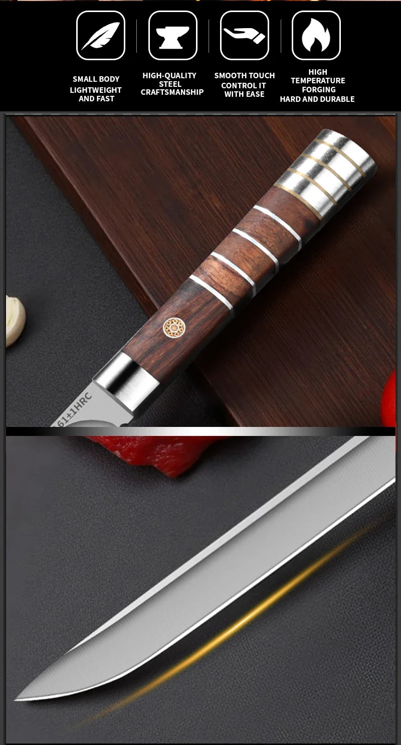 Boning Knife - Stainless Steel Kitchen Knife