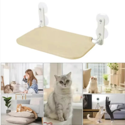 Hanging Cat Hammock - Window Seat Bed for Cats