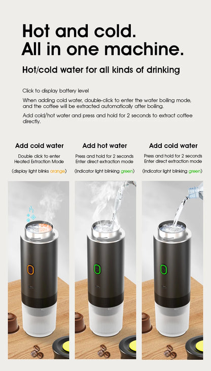 Portable Espresso Machine - Car & Travel