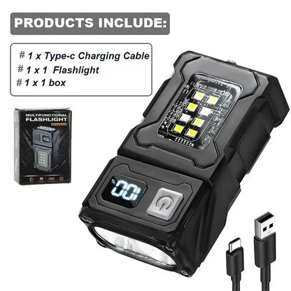 Rechargeable LED Work Light - Magnetic Flashlight