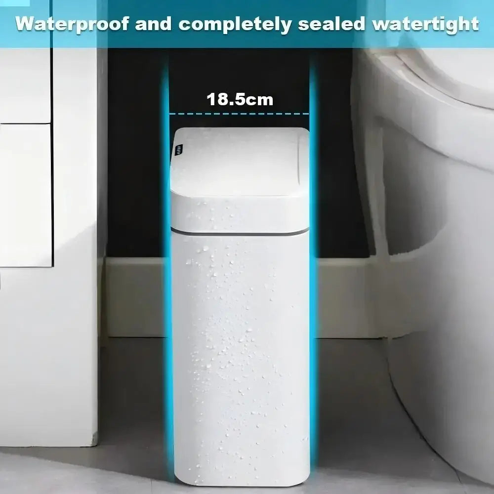 Touchless Sensor Trash Can - 15L Smart Bin
