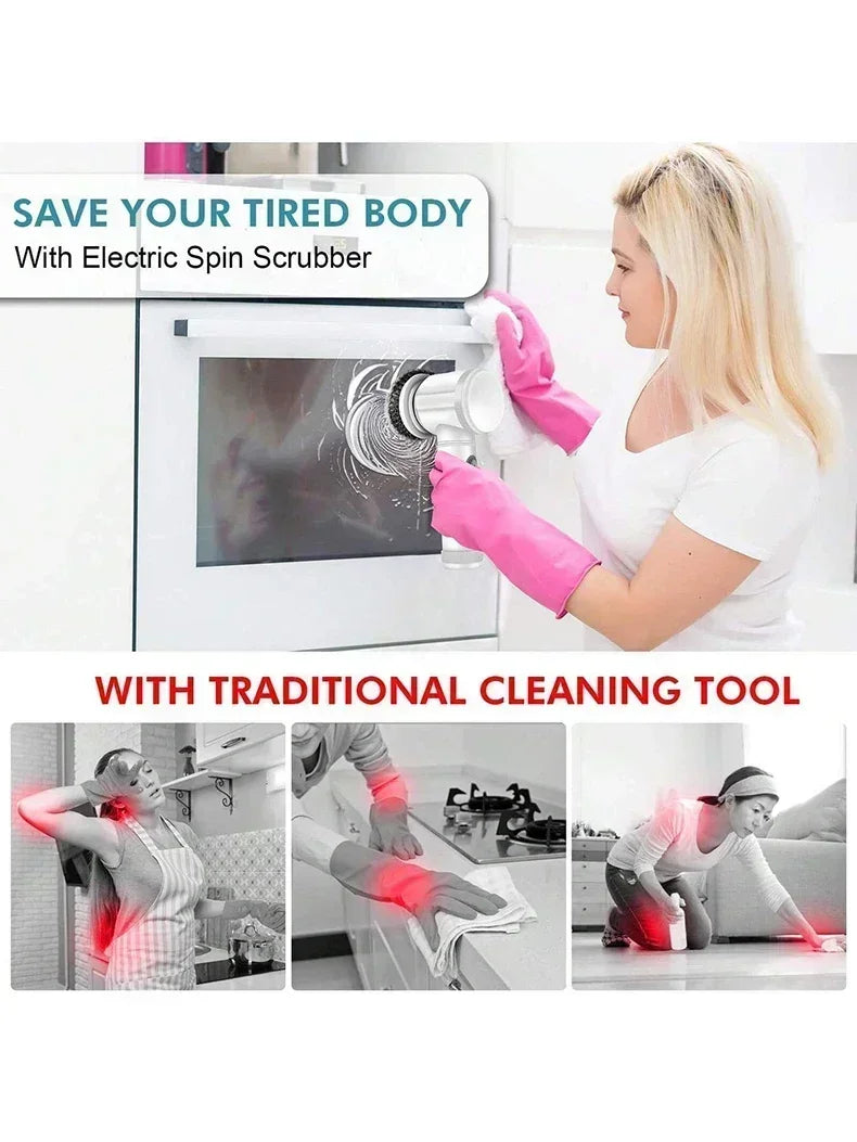 AquaSpin Scrubber Pro