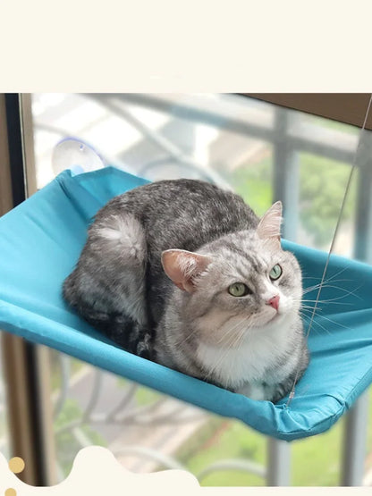 Hanging Cat Hammock - Window Seat Bed for Cats