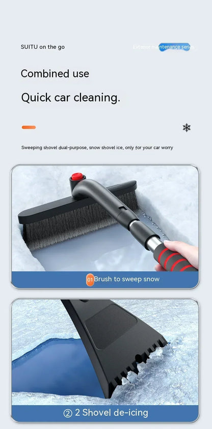 Extendable Snow Brush & Ice Scraper