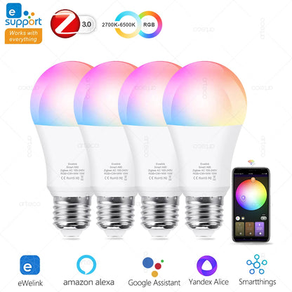 E27 Zigbee Smart LED Bulb