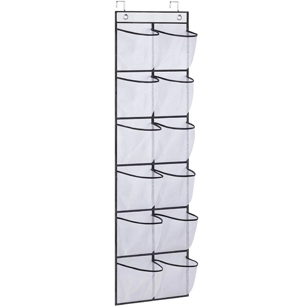 12-Pocket Over-Door Shoe Organizer
