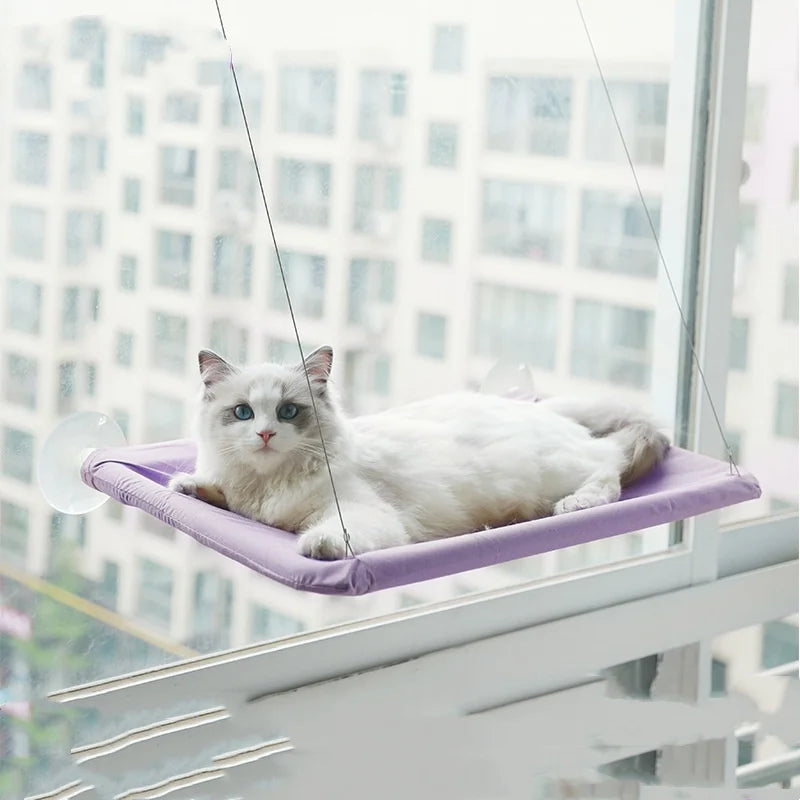 Hanging Cat Hammock - Window Seat Bed for Cats