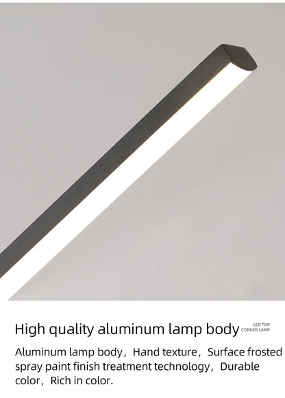 Modern Pendant Light - Linear LED Chandelier, Dining Room Light Fixture for Kitchen Island