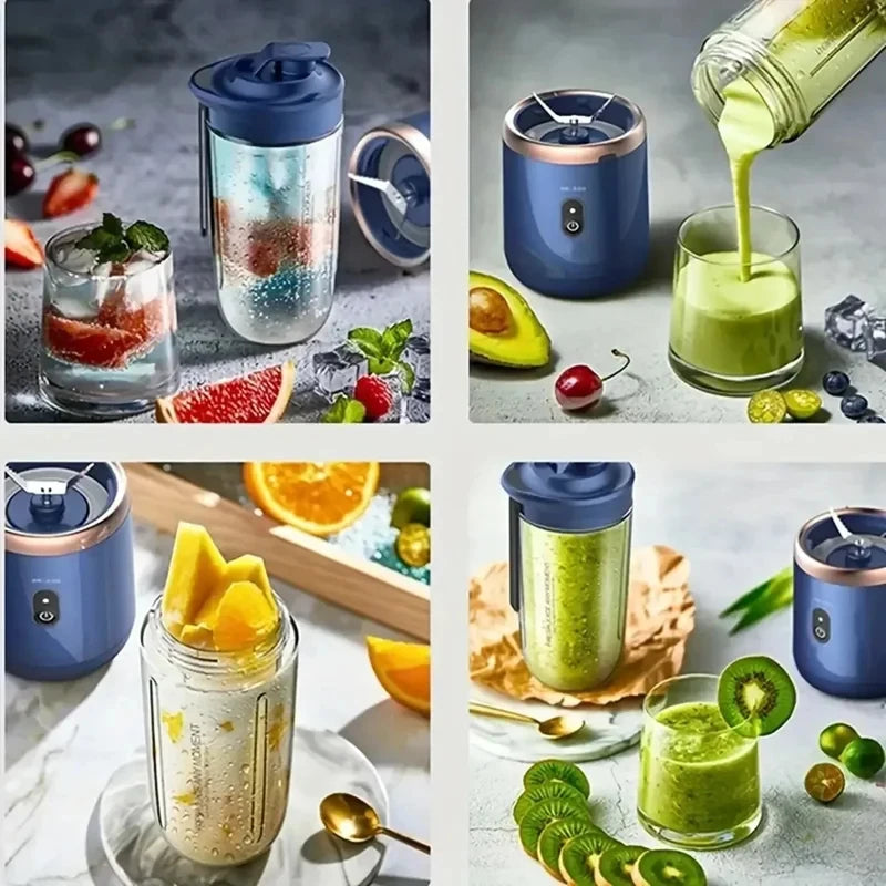 Portable USB Blender - 400ml Travel Juicer Cup