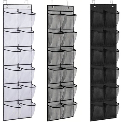 12-Pocket Over-Door Shoe Organizer