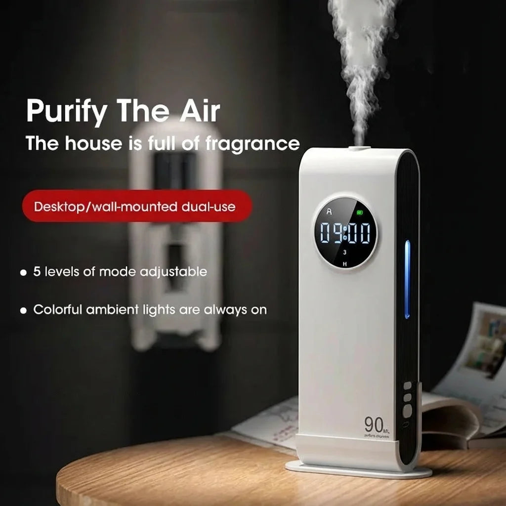 Smart Essential Oil Diffuser - Motion Sensor & Night Light