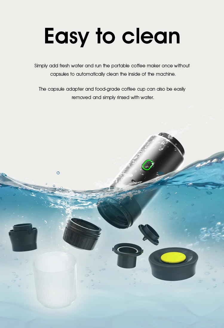 Portable Espresso Machine - Car & Travel