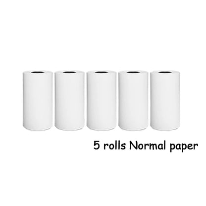 Portable Mini Thermal Printer - Wireless Bluetooth Photo & Label Printer