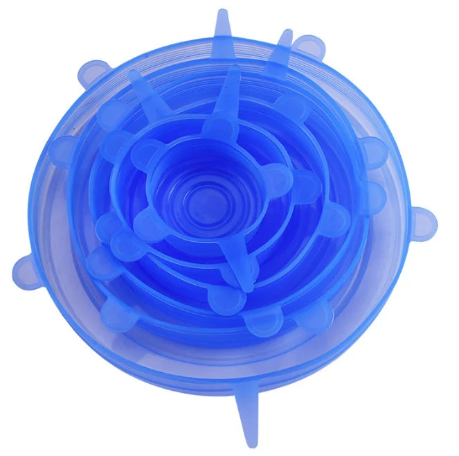 Silicone Stretch Lids 6-Pack