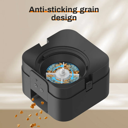 Smart Automatic Pet Feeder - Timed Cat & Dog Food Dispenser