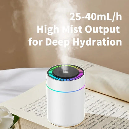 Mini USB Humidifier - Aroma Diffuser with Light