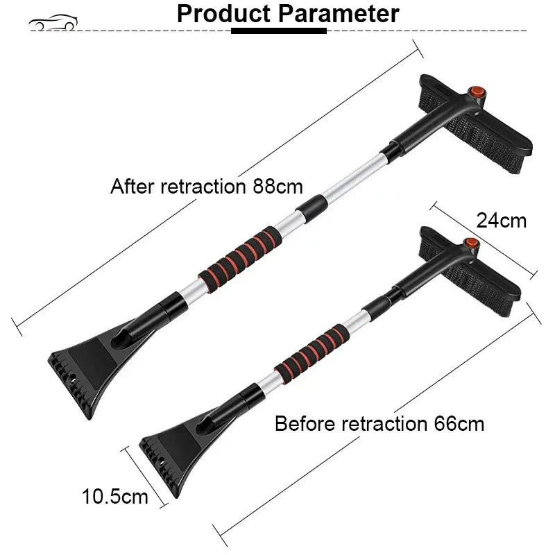 Extendable Snow Brush & Ice Scraper