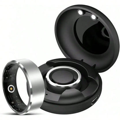 Smart Ring Fitness Tracker - Heart Rate, Sleep Tracking, IP68 Waterproof