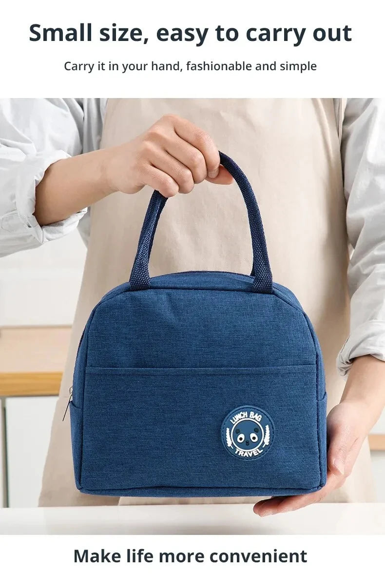 Insulated Lunch Bag - Reusable Cooler Tote for Men & Women