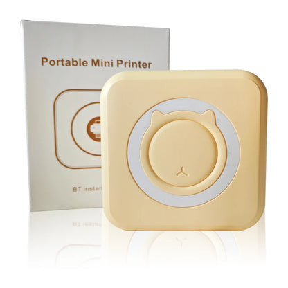 Portable Mini Thermal Printer - Wireless Bluetooth Photo & Label Printer