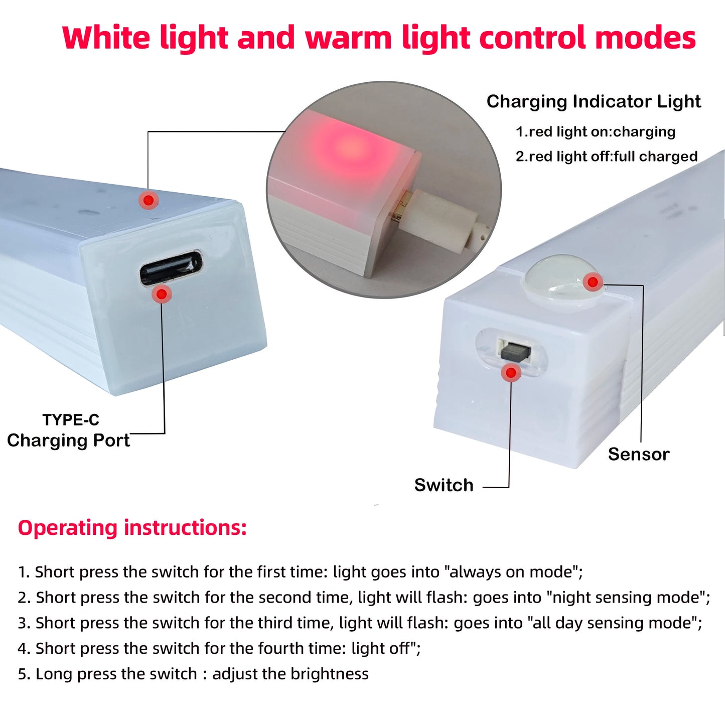 Motion Sensor Cabinet Light