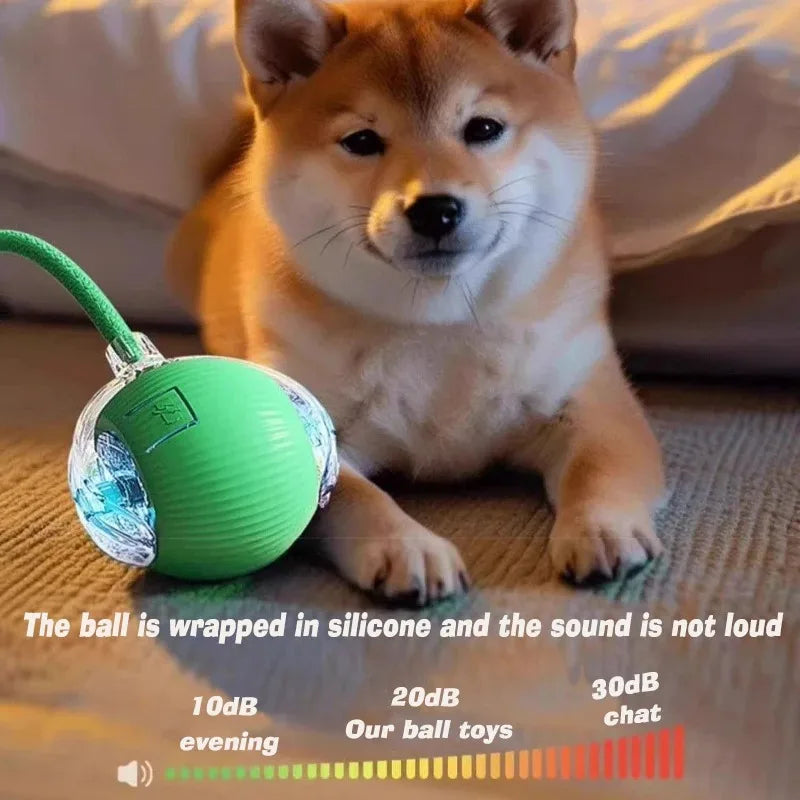 Automatic Rolling Dog Ball Launcher - Interactive Smart Toy