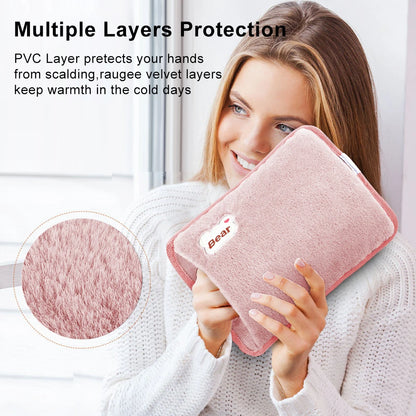 Electric Hand Warmer - Rechargeable Hot Water Bag