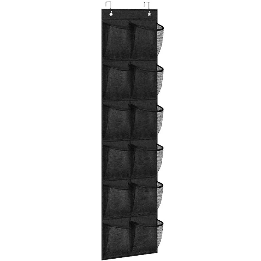 12-Pocket Over-Door Shoe Organizer