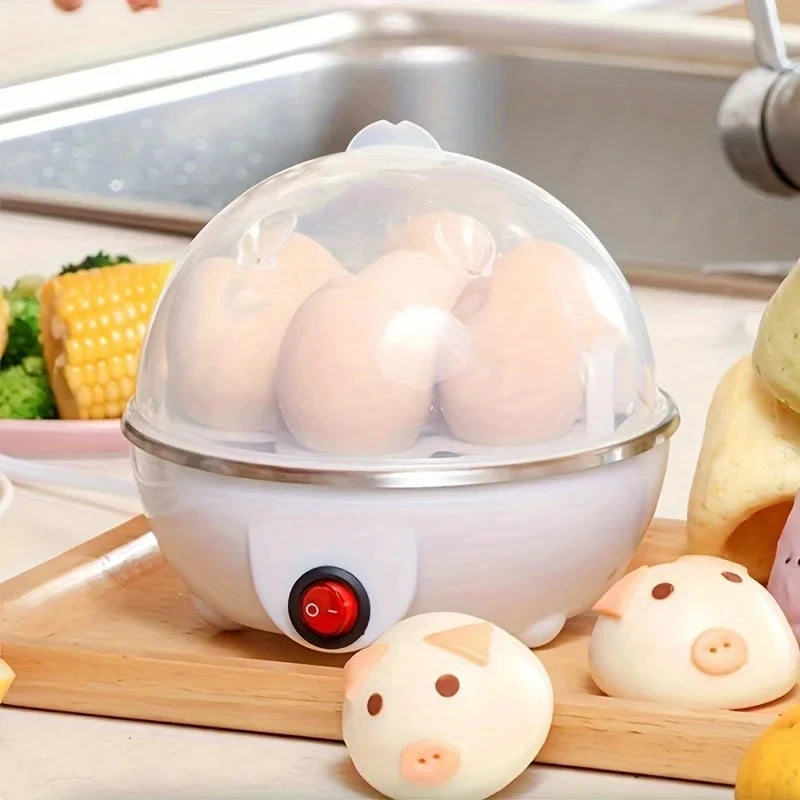 Automatic Egg Cooker - 7-Egg Capacity Steamer