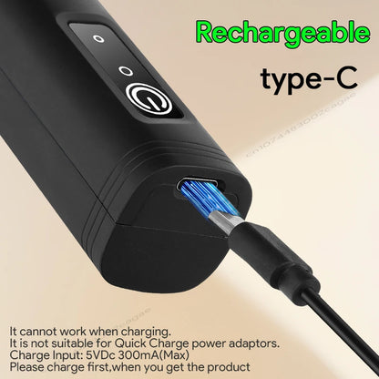 Rechargeable Electric Milk Frother - Handheld Coffee Whisk