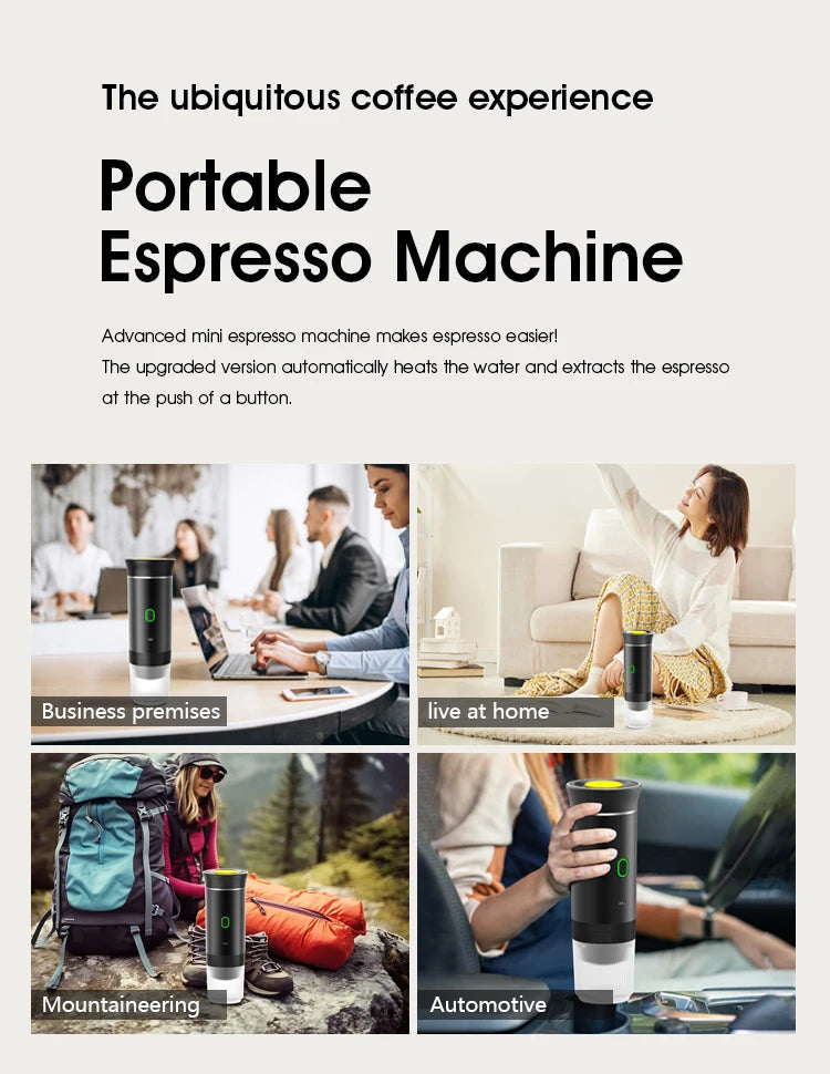 Portable Espresso Machine - Car & Travel